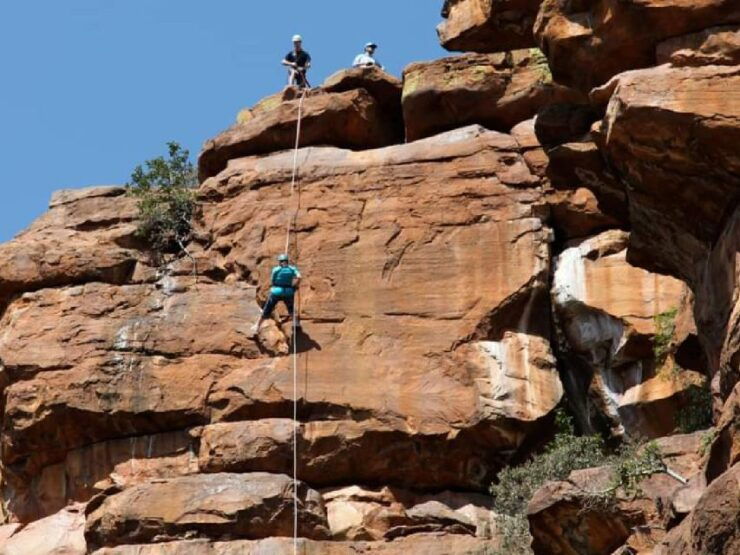 Extreme Abseil, 55m High With Lovely Hike Back to the Top. - Instructor and Group Size