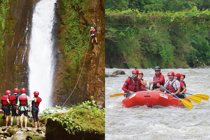 Extreme Combo, Gravity Falls Jumping and Rafting Class 2-3 - Thrilling Waterfall Rappelling Experience