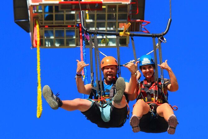 Extreme Swing - Fly from the Glass Bottom Gondola - A Dive into the Extreme Swing Experience in Los Cabos