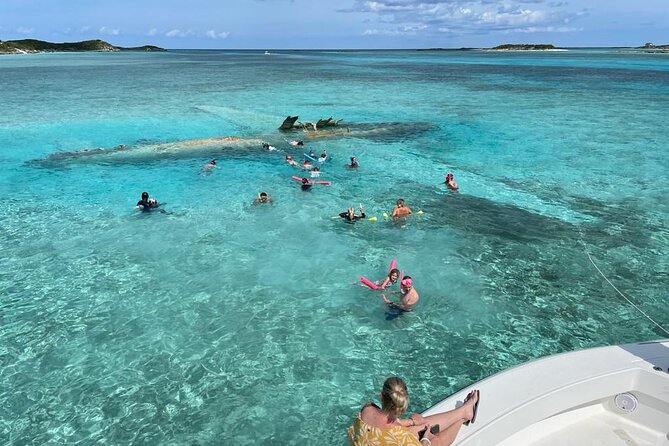 Exuma Island Hopping & Swimming Pigs Tour With Lunch From Nassau - Snorkeling at Normans Cay Wreck