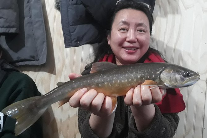 Fairbanks Ice Fishing Expedition in a Heated Cabin With Fish Cookout - Overview of the Experience