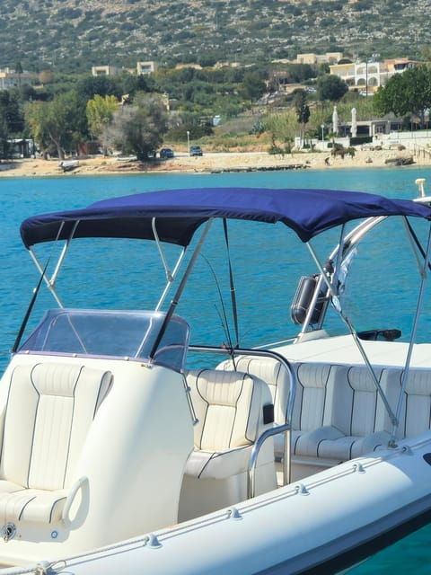 Falassarna and Balos Lagoon Sunset Private Cruise - Onboard Experience Details