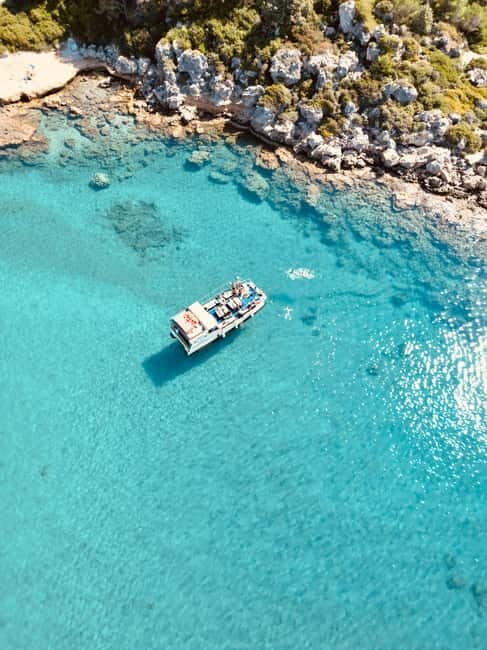 Faliraki: Boat Trip to Anthony Quinn & The Caves with Drinks - Good To Know