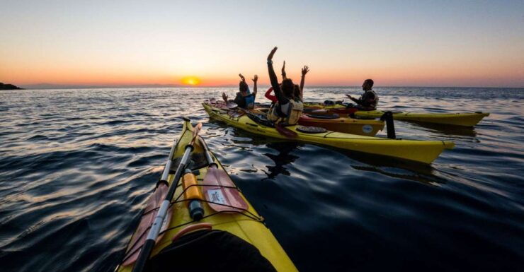 Faliraki: Sunrise Sea Kayaking Experience With Breakfast - Experience Highlights