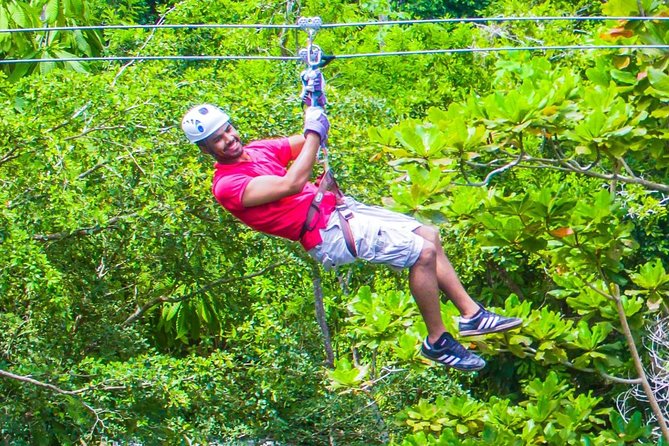Falls Flyer Zipline and Dunns River Falls Adventure Tour From Falmouth - Tour Highlights