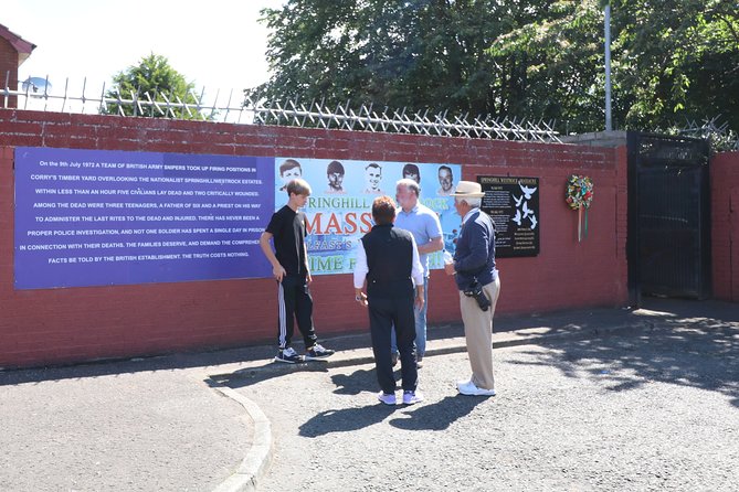 Falls Road Murals Walking Tour With Former Prisoners - Highlights of the Tour