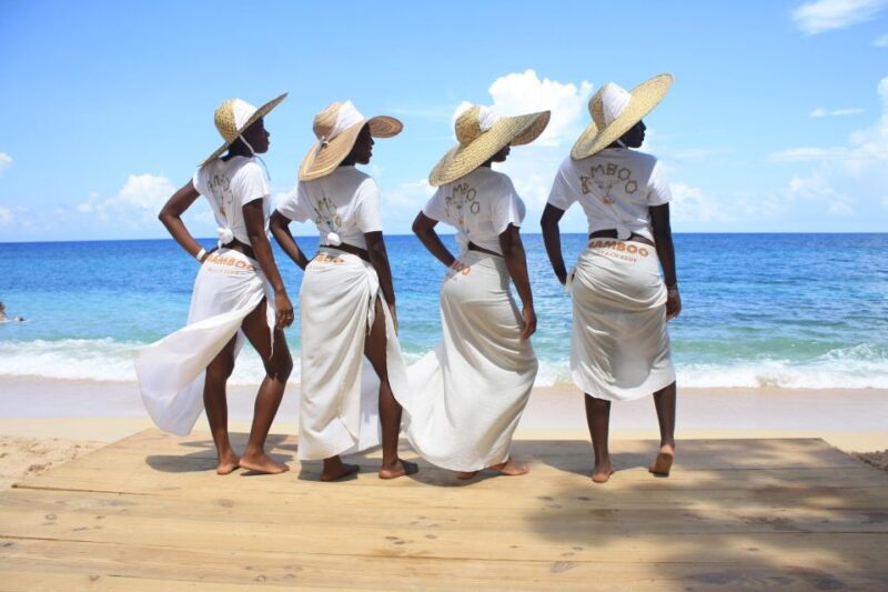 Falmouth: Bamboo Beach Club VIP Access + Lunch & Cocktails - Light Entertainment and Cocktails