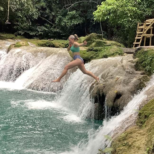 Falmouth: Dunn's River Falls, Blue Hole, and Zipline Tour - An In-Depth Look at the Tour Experience