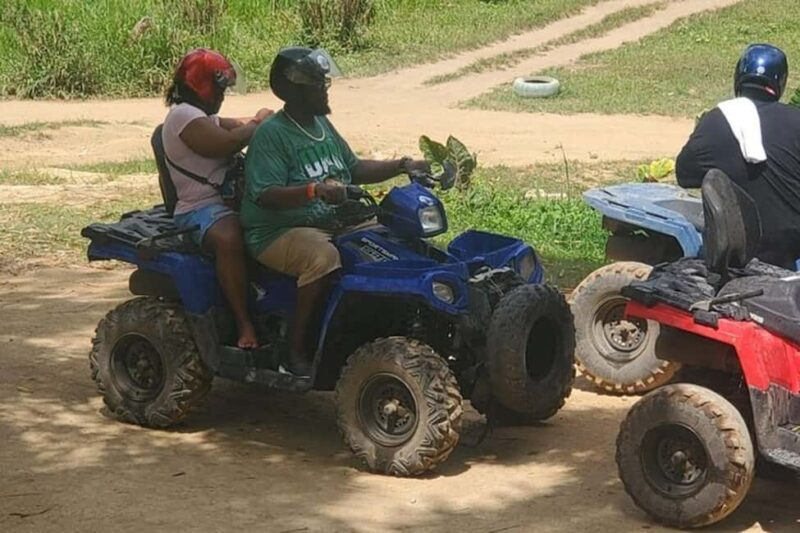 Falmouth: Horseback Riding, ATV & Blue Hole Adventure - An Adventure Packed into 1 Hour: What to Expect