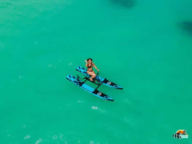 Falmouth: Luxury Water Bike Ride with Drone Photoshoot - The Sum Up