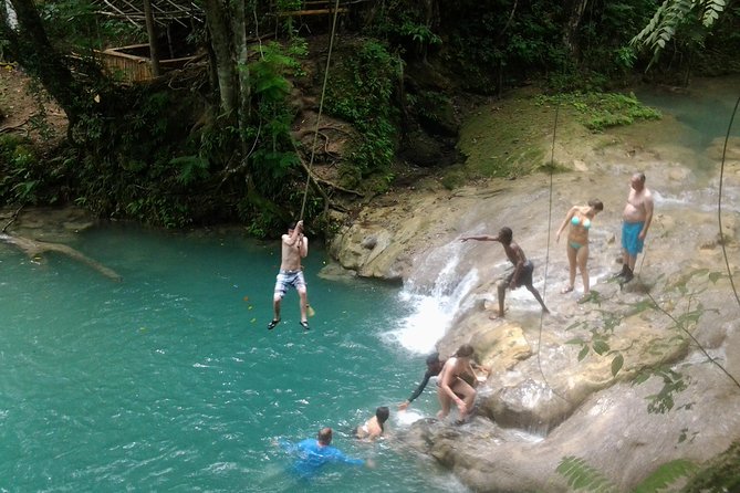 Falmouth Shore Excursion: Blue Hole, White River Tubing - Blue Hole: A Tropical Oasis