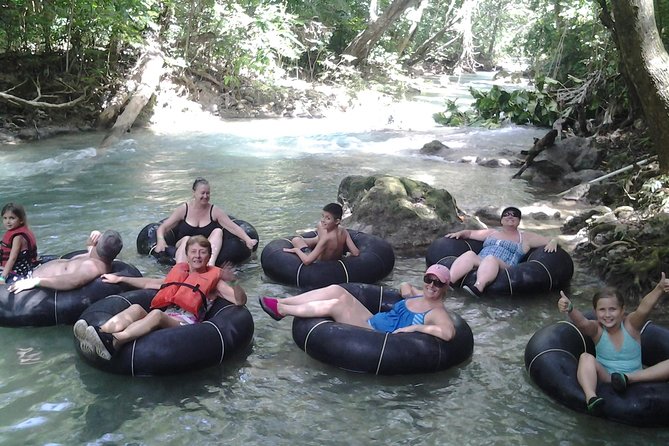 Falmouth Shore Excursion: Blue Hole, White River Tubing - Optional Stops: Shopping and Dining