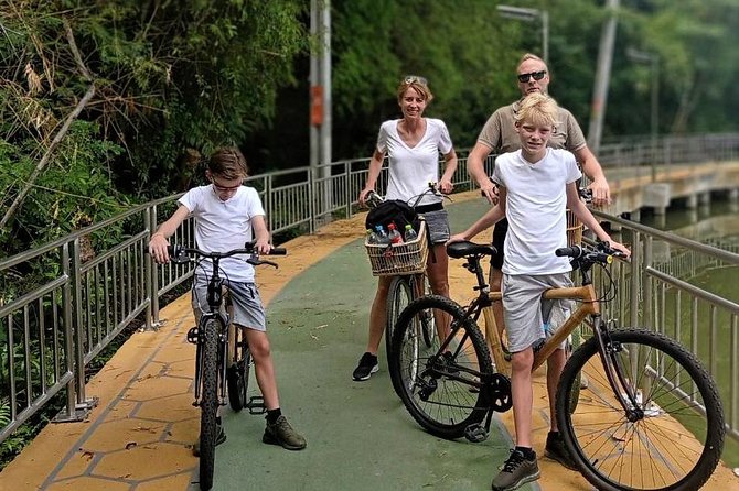 Family Bicycle Tour in the Green Oasis of Bangkok on Bamboo Bikes - Tour Inclusions