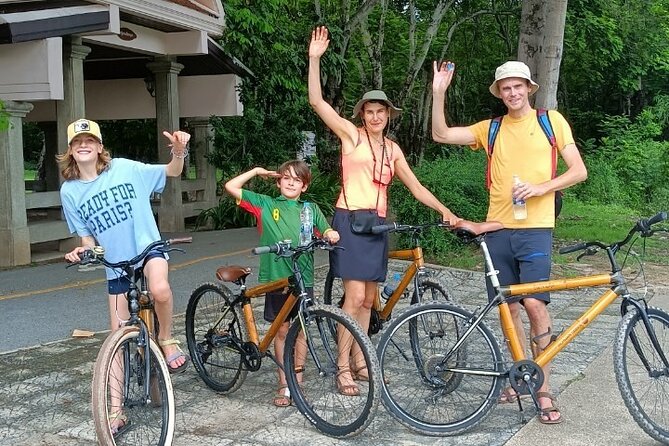 Family Bicycle Tour in the Green Oasis of Bangkok on Bamboo Bikes - Tour Details