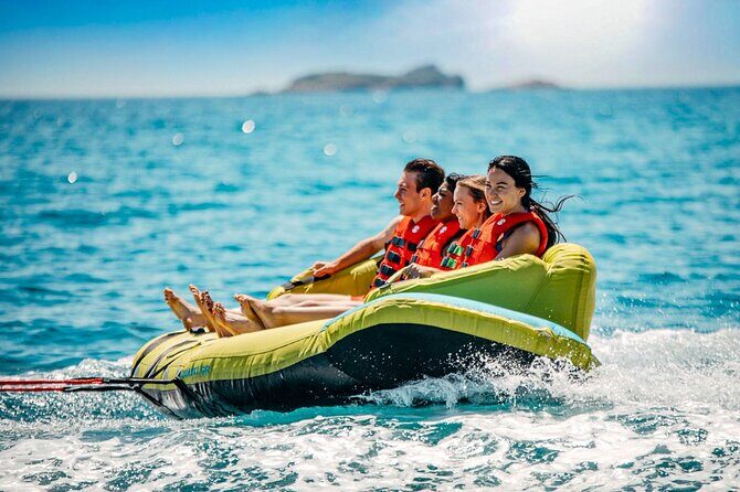 Family Fun-Speed Tubing & Glass Bottom Boat Activity, Montego Bay - Transition to the Glass Bottom Boat