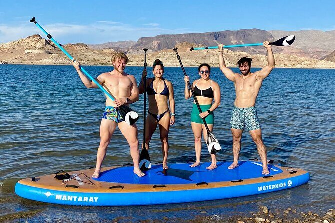 Family Paddleboard "Mantaray" Rental for Up to 4 at Lake Mead - Good To Know