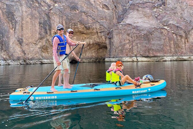 Family Paddleboard "Mantaray" Rental for Up to 4 at Lake Mead - FAQ
