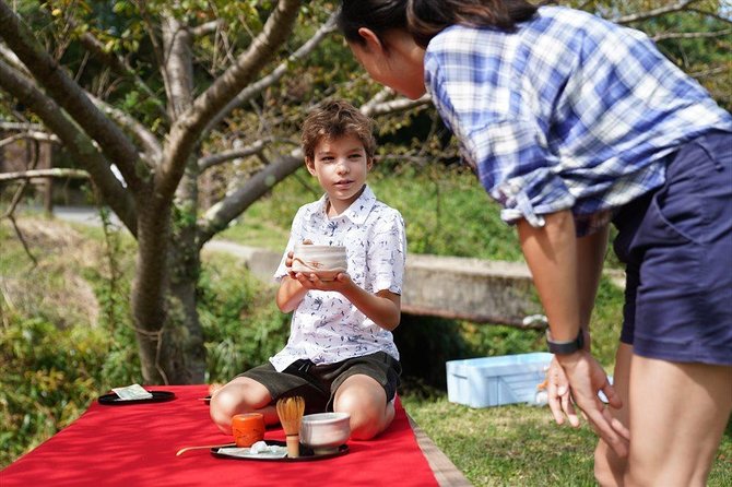 Family Picnic in a Tea Field - Activity Details