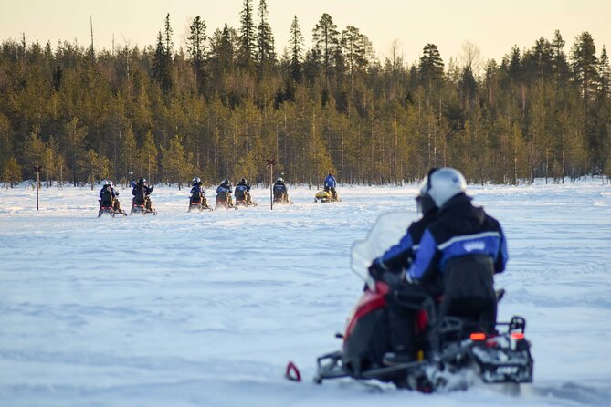 Family Snowmobiling in Rovaniemi, Apukka Resort - Family-Friendly Snowmobiling Activities