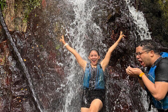Famous Natural Waterslide in El Yunque Rainforest - Activities: Cliff Jumps, Rope Swings, and More