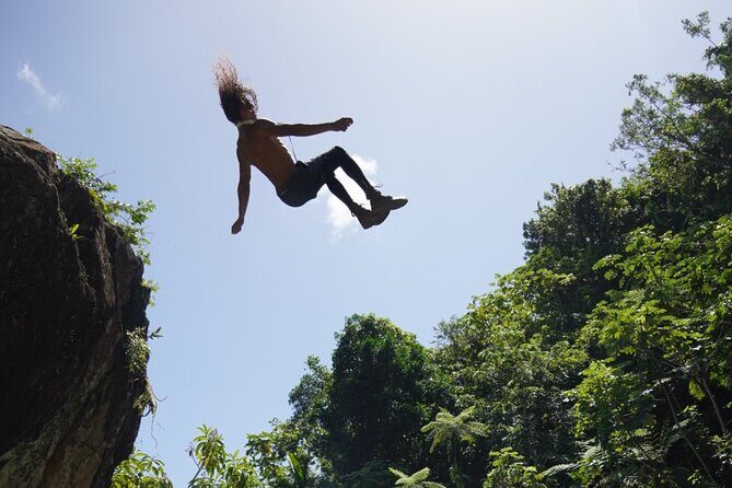 Famous Natural Waterslide in El Yunque Rainforest - What Its Like to Try It