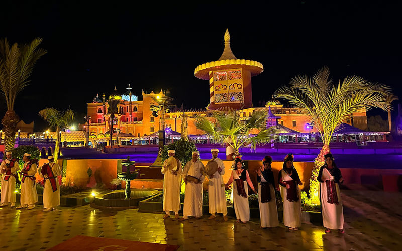 Fantasia 1001 Nights Dinner Show in Marrakech - The ride to Chez Ali