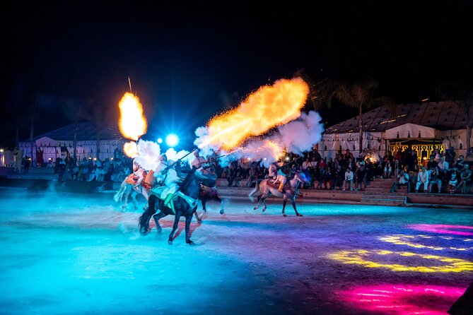Fantasia Berber Night Show With Dinner - Air-Conditioned Vehicle Transportation