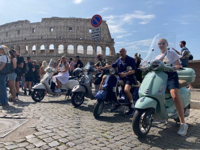 Fantastic Vespa Tour With Driver in Rome - Language Options and Group Size