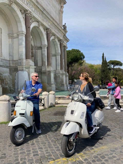 Fantastic Vespa Tour With Driver in Rome - Booking Information