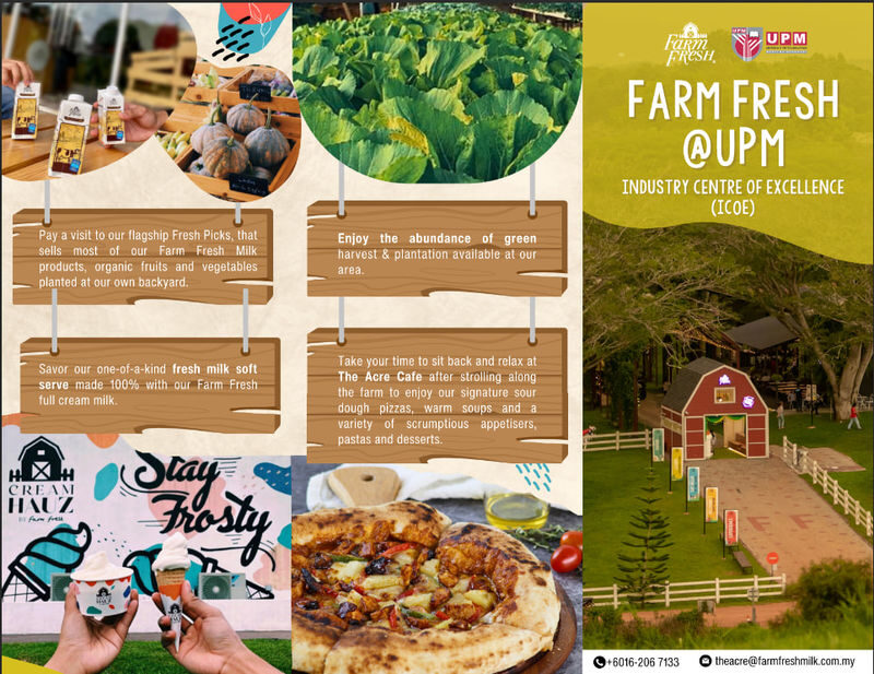 Farm Fresh Ticket At UPM, Seri Kembangan in Selangor - Meet the cows and other animals