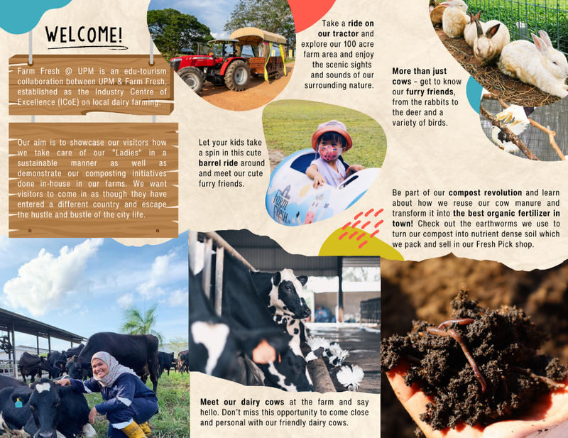 Farm Fresh Ticket At UPM, Seri Kembangan in Selangor - Ride the tractor, then let the kids take a turn