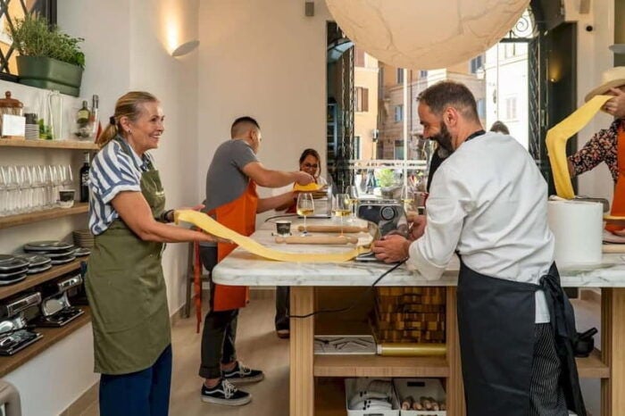Farmers Market & Pasta Making Experience with Italian Wine - Frequently Asked Questions