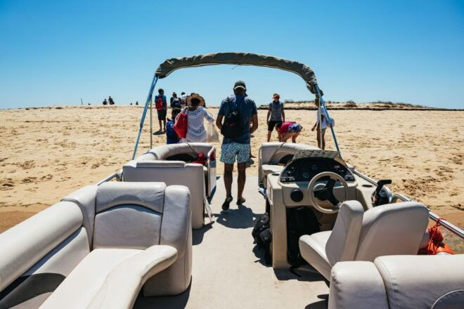 Faro: Deserta Island and Farol Island Catamaran Boat Trip - Inclusions