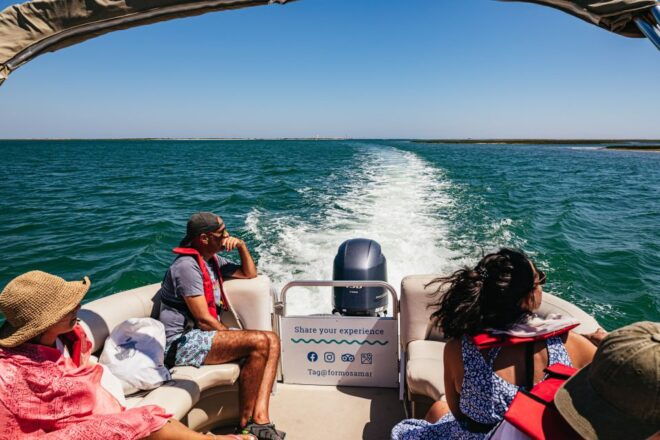 Faro: Deserta Island and Farol Island Catamaran Boat Trip - Full Description