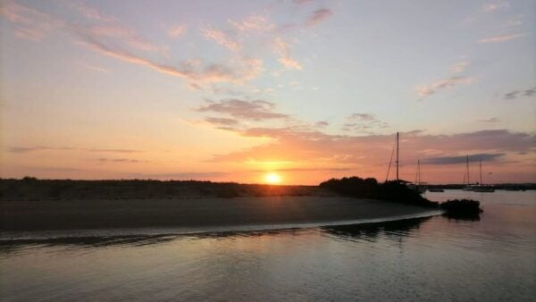 Faro: Ria Formosa Guided Sunset Tour by Catamaran - Directions