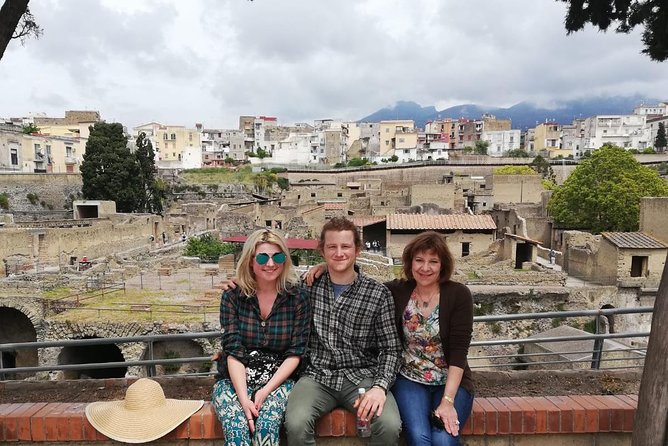Fast Access Exclusive Private Ancient Pompeii Herculaneum & Oplontis Guided Tour - Private Guide