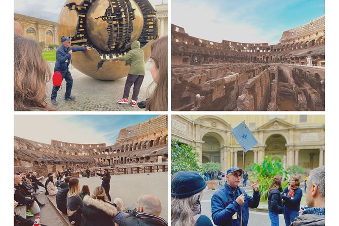 Fast Track Colosseum With Arena and Afternoon Vatican Museums Tour - Pricing and Inclusions
