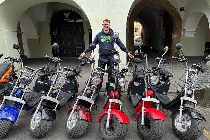 Fat-tire Electric Scooter Guided Tour in Prague: 3 Hours - Tour Details