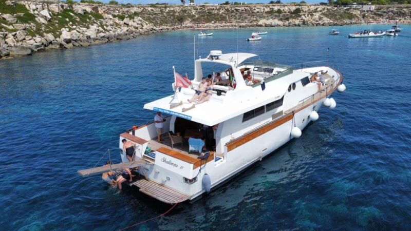 Favignana and Levanzo: Shared Tour on Yacht Shalimar IV - Activities and Experiences