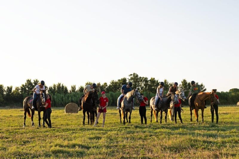 Fazana: Sunset 1-hour Horse Riding in Nature with Guide - Good To Know