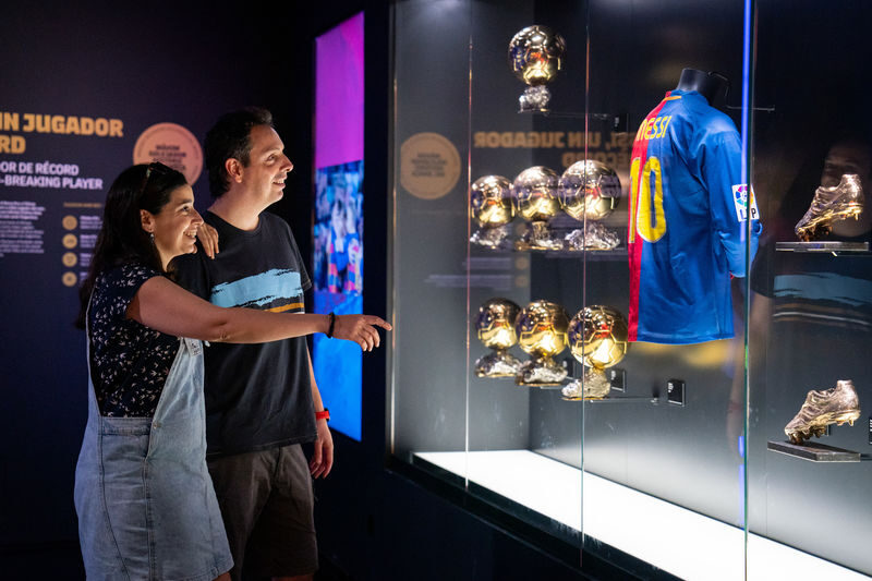 FC Barcelona Museum and Immersive Tour Ticket - Let the audio guide set your pace