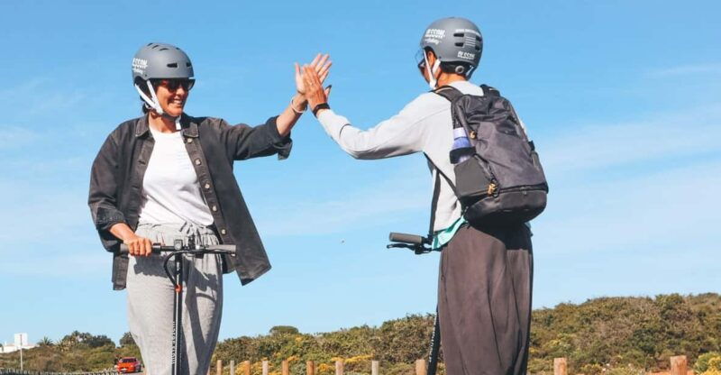 Ferragudo: Electric Scooters for a Fun Village Adventure - Exploring Ferragudo on Electric Scooters