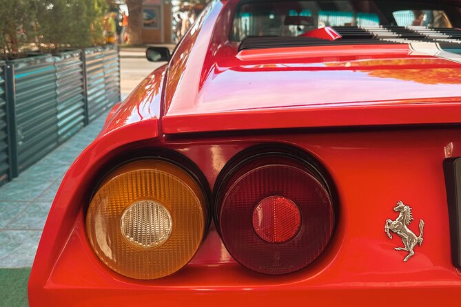 Ferrari 208 Turbo Rental in Rethimno - Additional Information