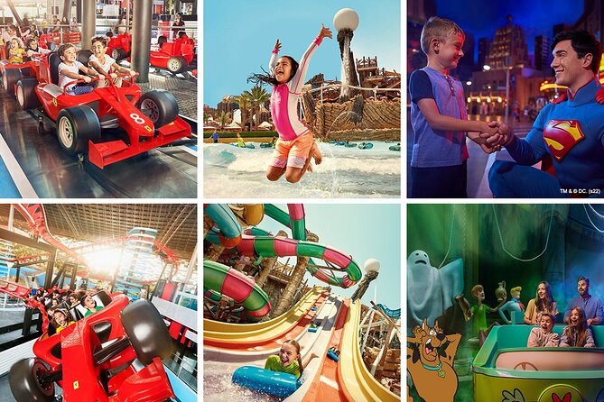 Ferrari World Abu Dhabi Admission Tickets (optional) - Ticket Details