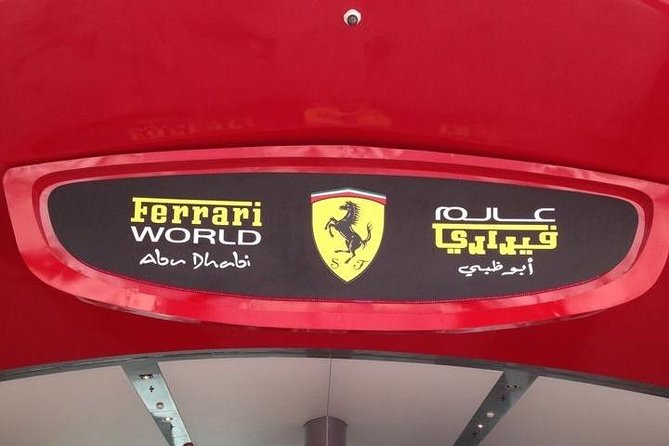 Ferrari World Abu Dhabi Admission Tickets (optional) - Inclusions and Exclusions