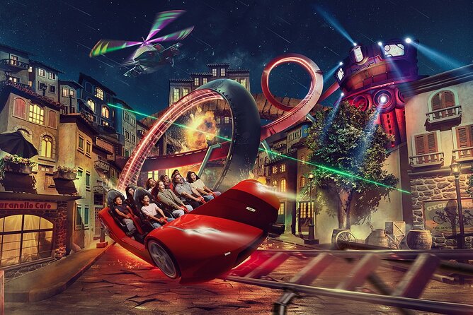 Ferrari World Abu Dhabi Tickets With Private Pickup and Drop off - The Sum Up
