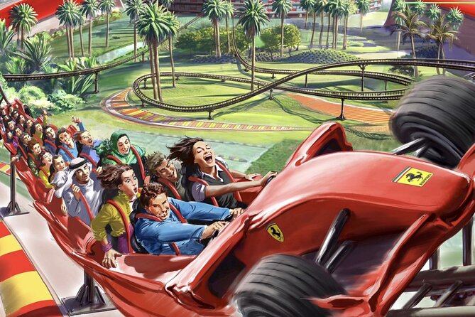 Ferrari World Abu Dhabi Tour With Transfers From Dubai - Day Trip - 20 Rides and Attractions to Explore