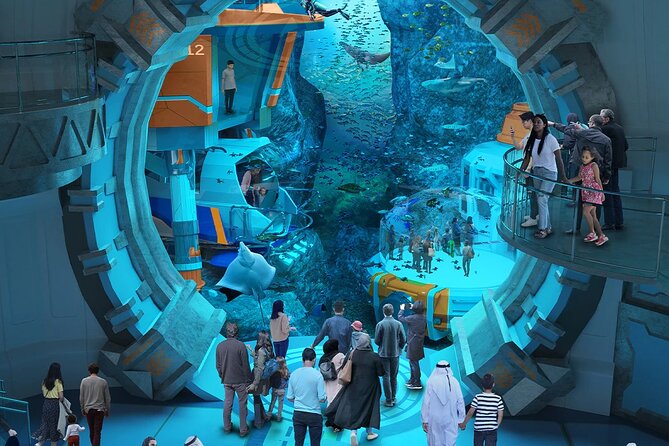 Ferrari World Theme Park and Seaworld Park Ticket With Transfer - Recommended Itinerary for a Day at the Parks