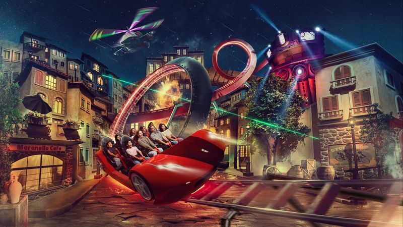 Ferrari World Ticket in Abu Dhabi - Driving a Ferrari is a separate choice