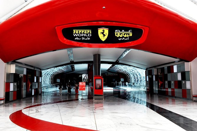 Ferrari World Tour With Transfers From Dubai to Abu Dhabi - Date and Travelers